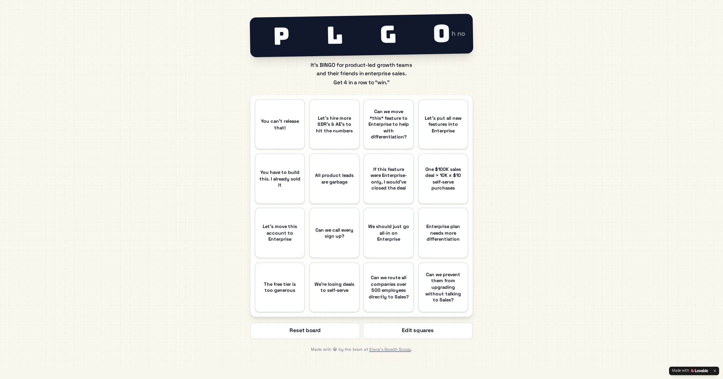PLG-Oh no preview